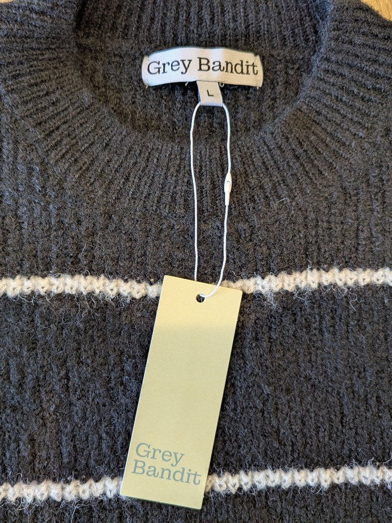 Grey Bandit Out Of Line Sweater — image 7 of 7